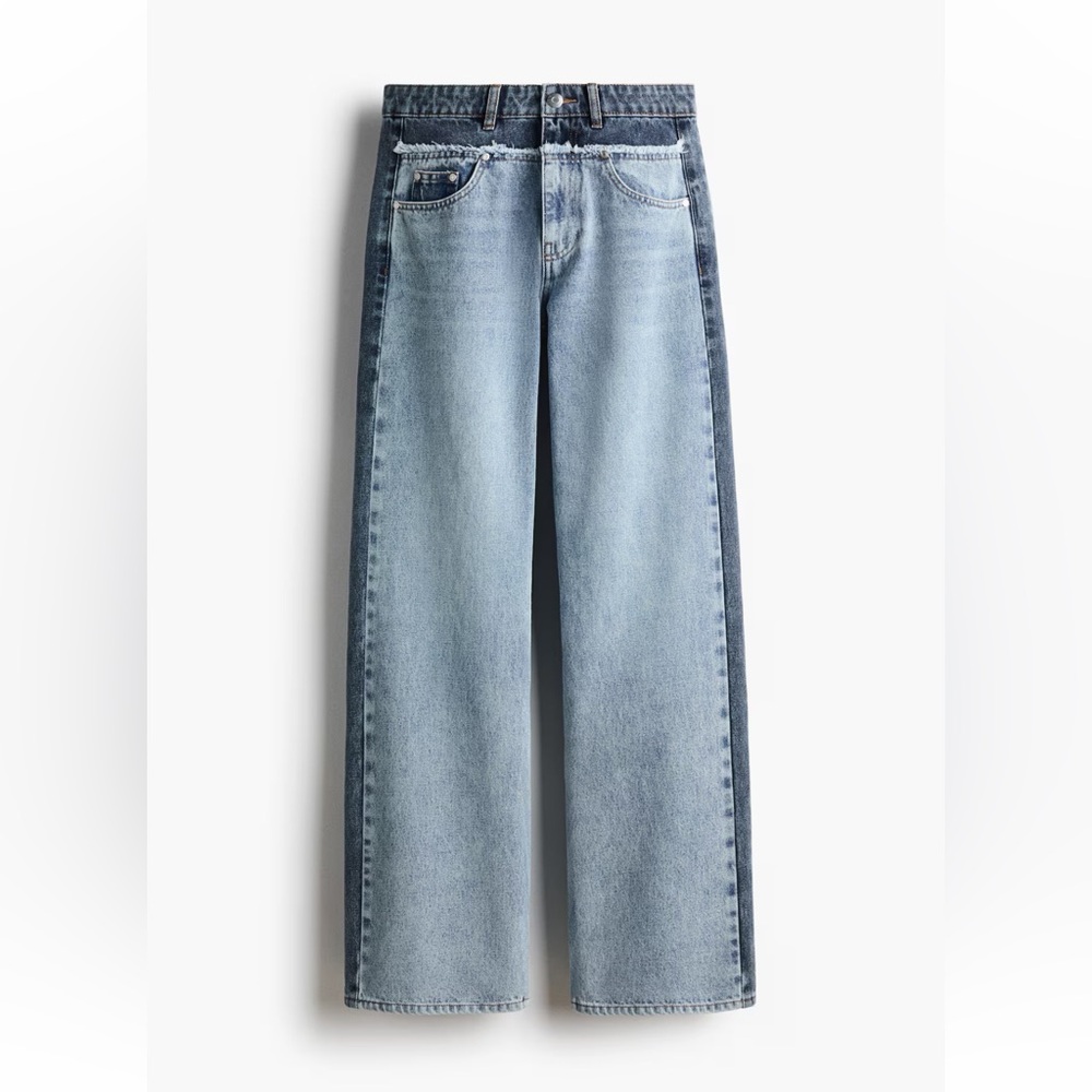 STELLA MCCARTNEY H&M
TWO-TONE STRAIGHT-LEG JEANS